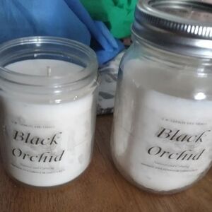 Black Orchid Natural Candle Duo